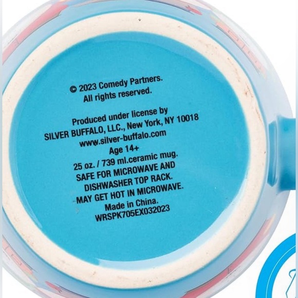 Silver Buffalo South Park Kids and Logo Jumbo Curved Ceramic Mug 25 Ounces - NEW - Picture 6 of 12